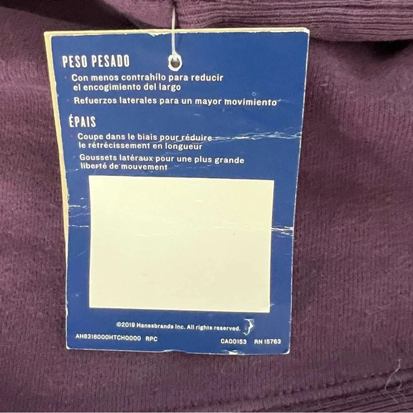 New Champion Reverse Weave Sweatshirt Purple Long Sleeve Embroidered Knit logo - Picture 11 of 16